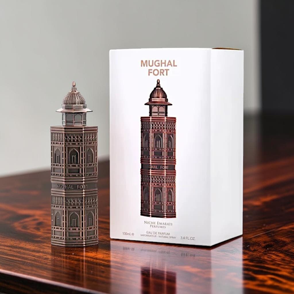 Perfume Mughal Fort Eau de Parfum 100ml – Unissex, Amadeirado Especiado Oriental