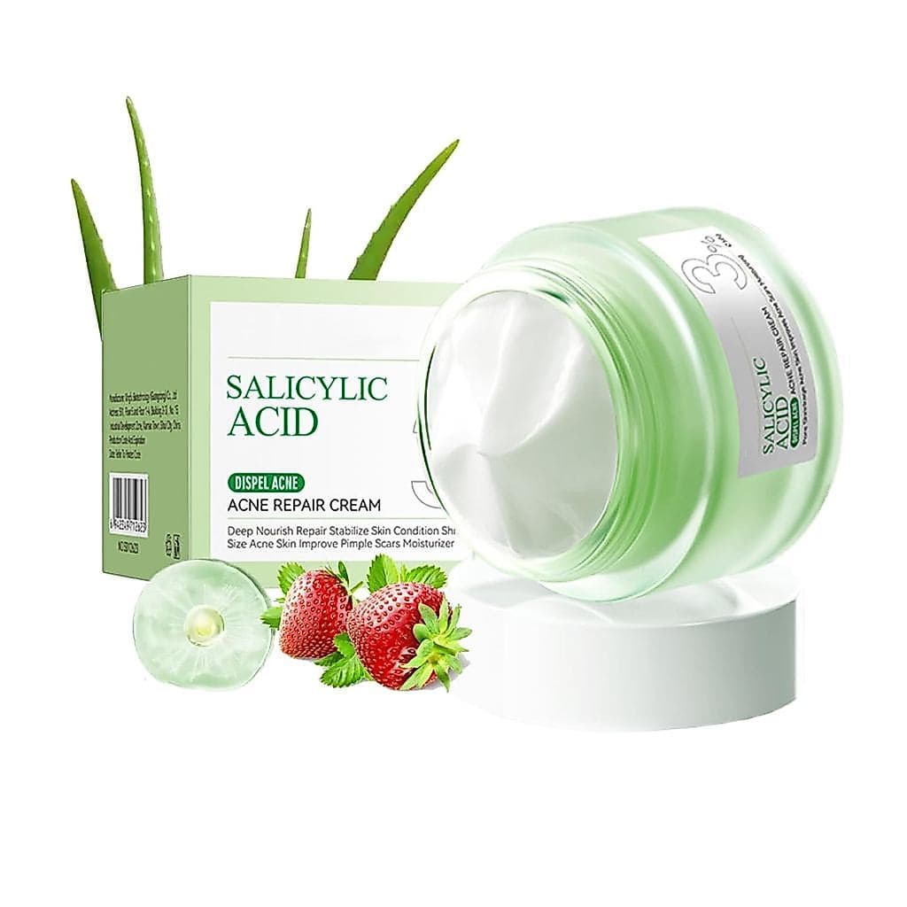 Creme reparador com ácidos de frutas, hidratante facial com ácidos de frutas, reduz os poros, melhora as cicatrizes de a