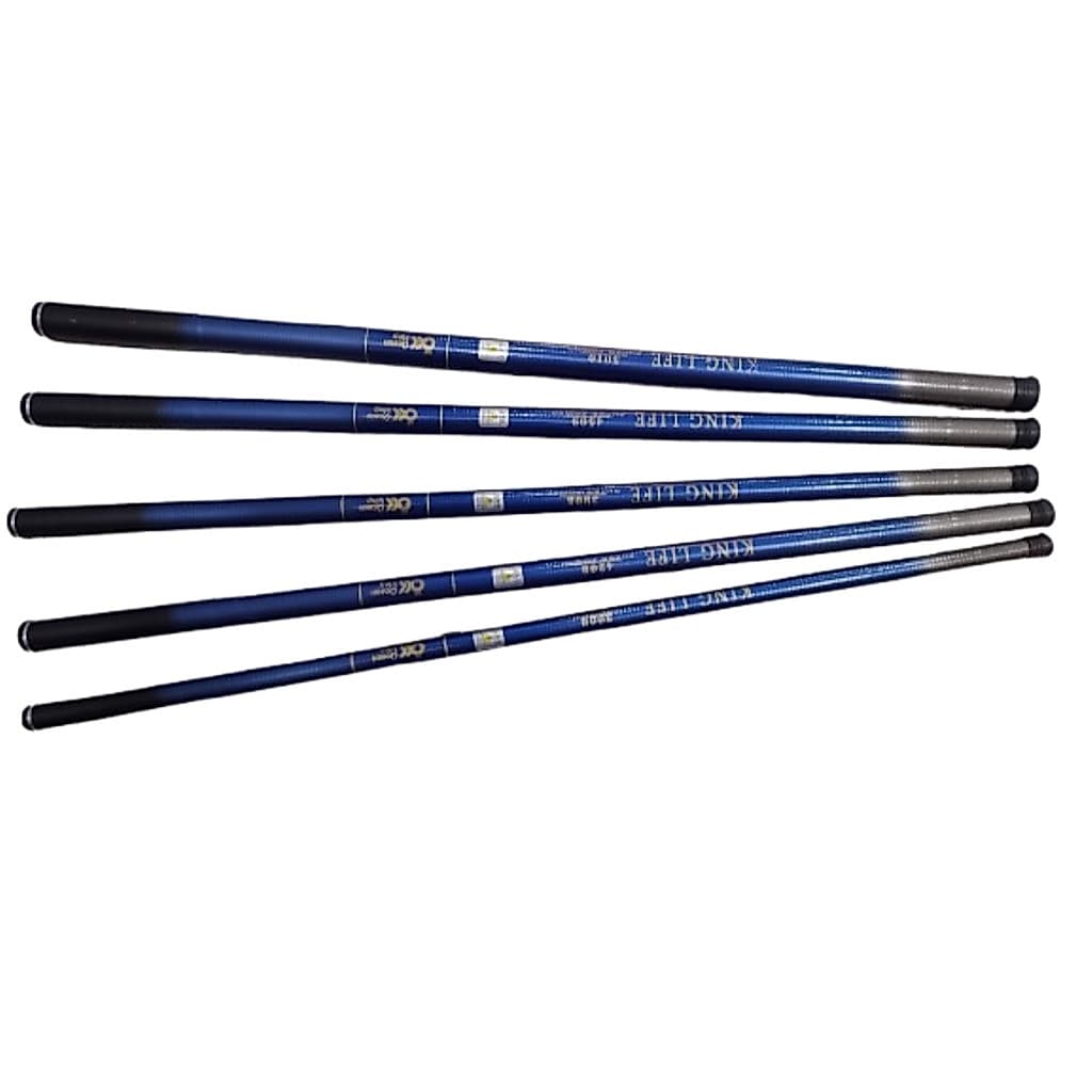 Vara de Pesca Telescópicas 50% Carbono Marca Ocean Life Mod. King Life Com. Diversos Tamanhos