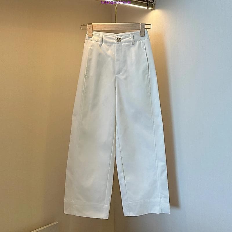 T elegante moda novo estilo mais magro olhar Casual tornozelo comprimento calças verão solto cintura alta calças de pern