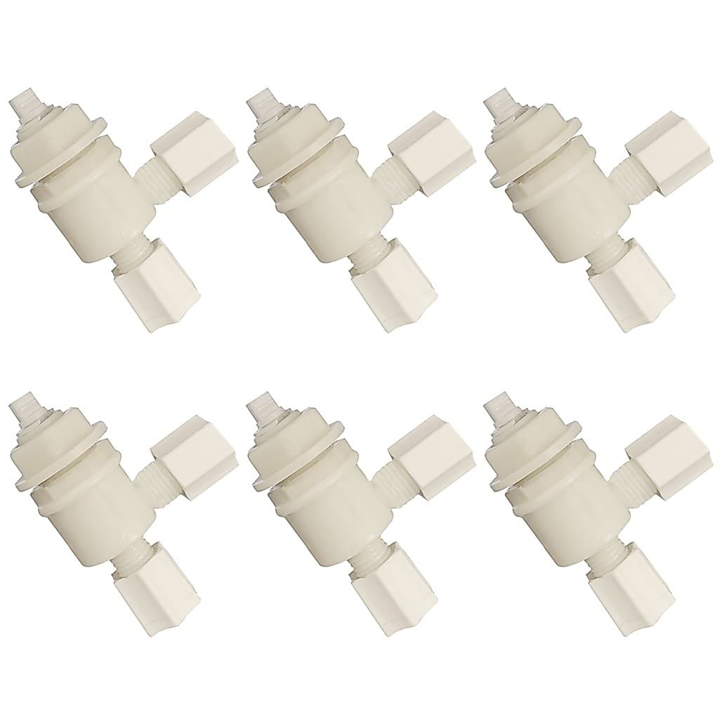 Kit 6 Botão Registro Filtro Purificador De Água Esmaltec Acqua7