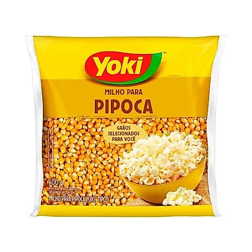 Milho para Pipoca Yoki Pacote 400g