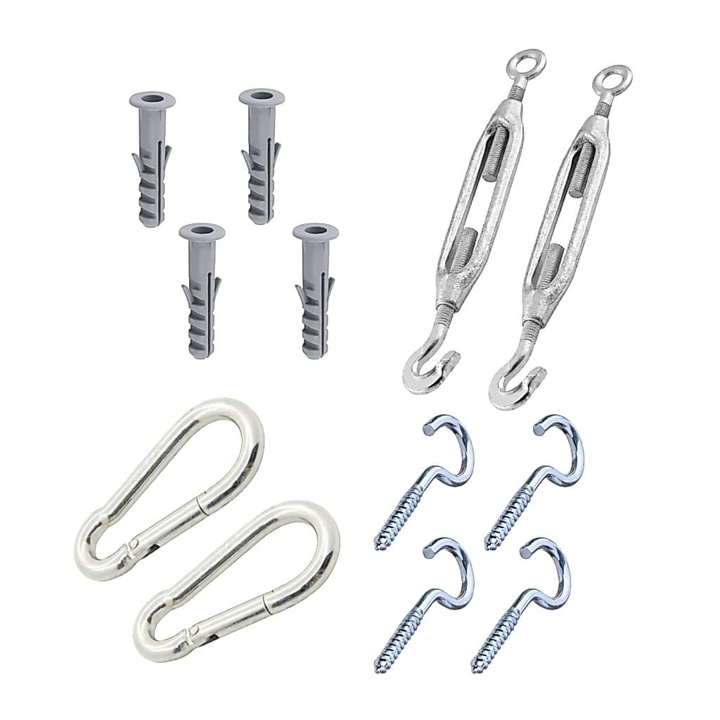 Kit Instalação Para Tela de Sombreamento Toldo Decorativo