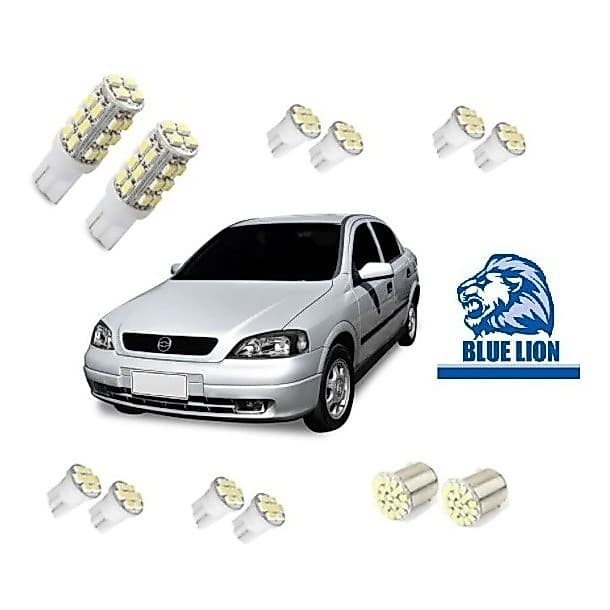 Kit Lampadas Led Astra 99 Até 2002 C/lampada 28 Leds
