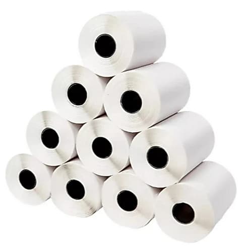 3600 etiquetas12 Rolos Etiqueta Térmica 100x100 Couche Adesiva Zebra Argox Elgin