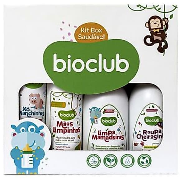 Kit Box Saudável Bioclub Pack Mix com 4 Produtos