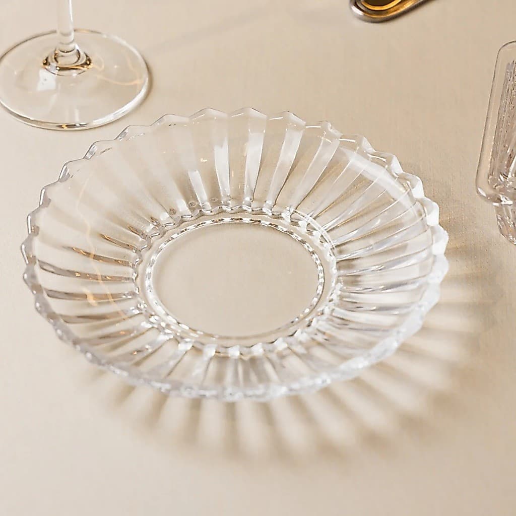 Wolff - Conjunto 4 Pratos para Doce Geneva 16cm x 2,5cm Cristal