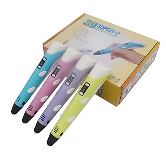 Caneta 3D Impressora Manual Infantil e Adulto Com Filamentos DIY Filamento Plastico Seguro Para Crianças-LM