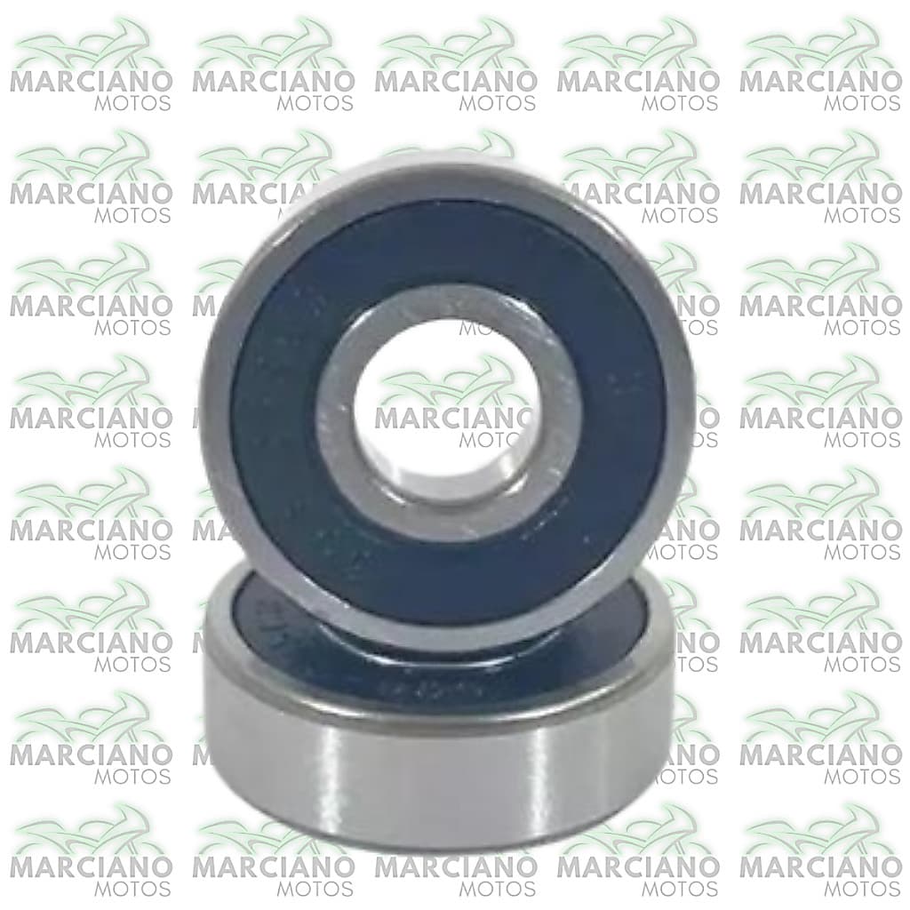 Kit 2 rolamentos cubo roda dianteira CB250 Twister 16/ CB300 09/15 CBR250R CBX250 Twister 01/08