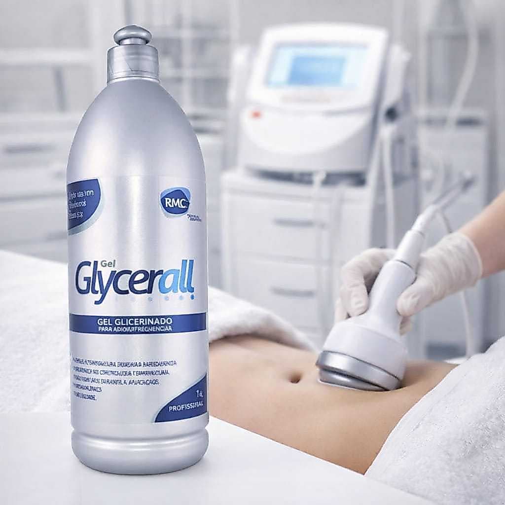 Gel Glicerinado para Radiofrequência 1Kg Glycerall RF - RMC