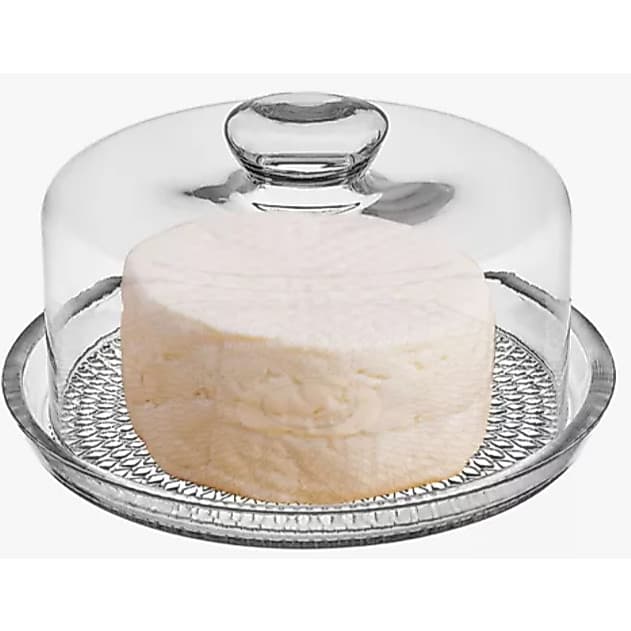 Porta Queijo Queijeira de Vidro Vitazza Decoração E Organização