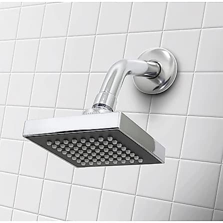 Chuveiro Ducha Articulado Gás E Agua Fria Design Quadrado Moderno Luxo