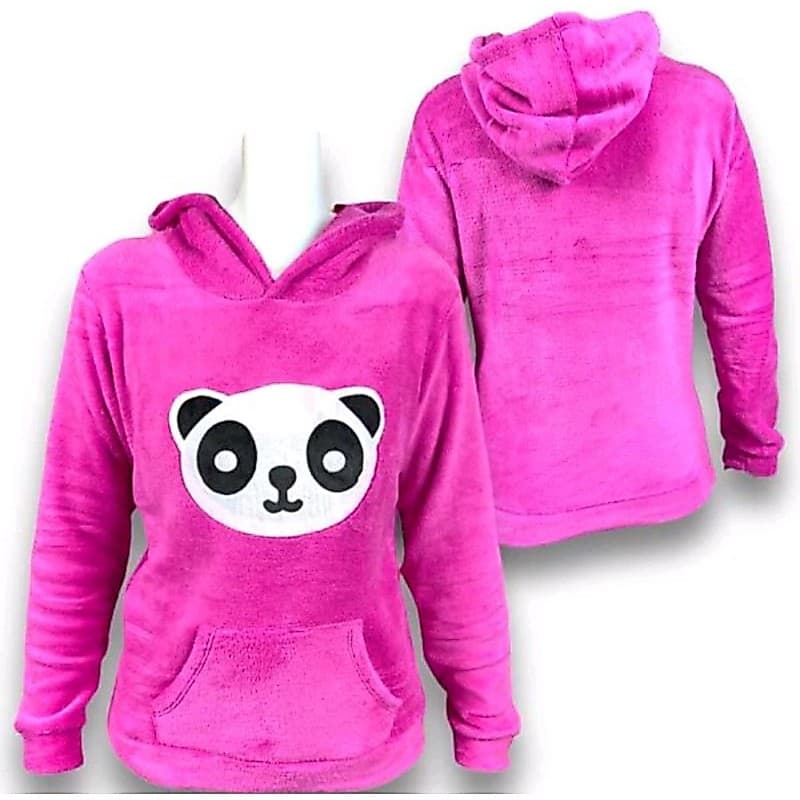promoção casaco Pandinha película estampado inverno moda tendência
