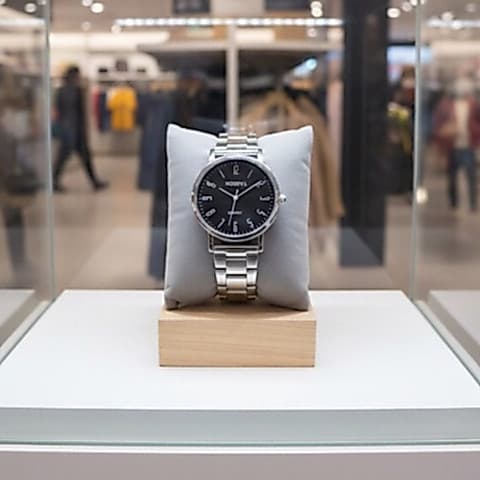 Relógio homem Casua elegante Com Bracelete De Aço Inoxidável