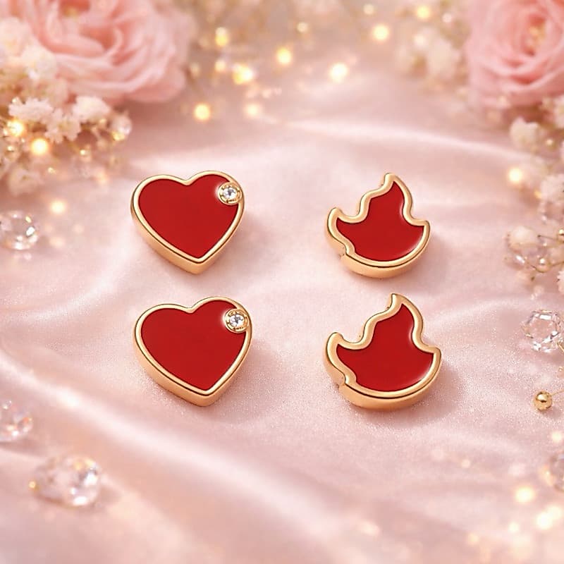 Kit 4 Emoji Pingente Em Metal Para Personalizar Nome ou Frases na Calcinha Personalizável
