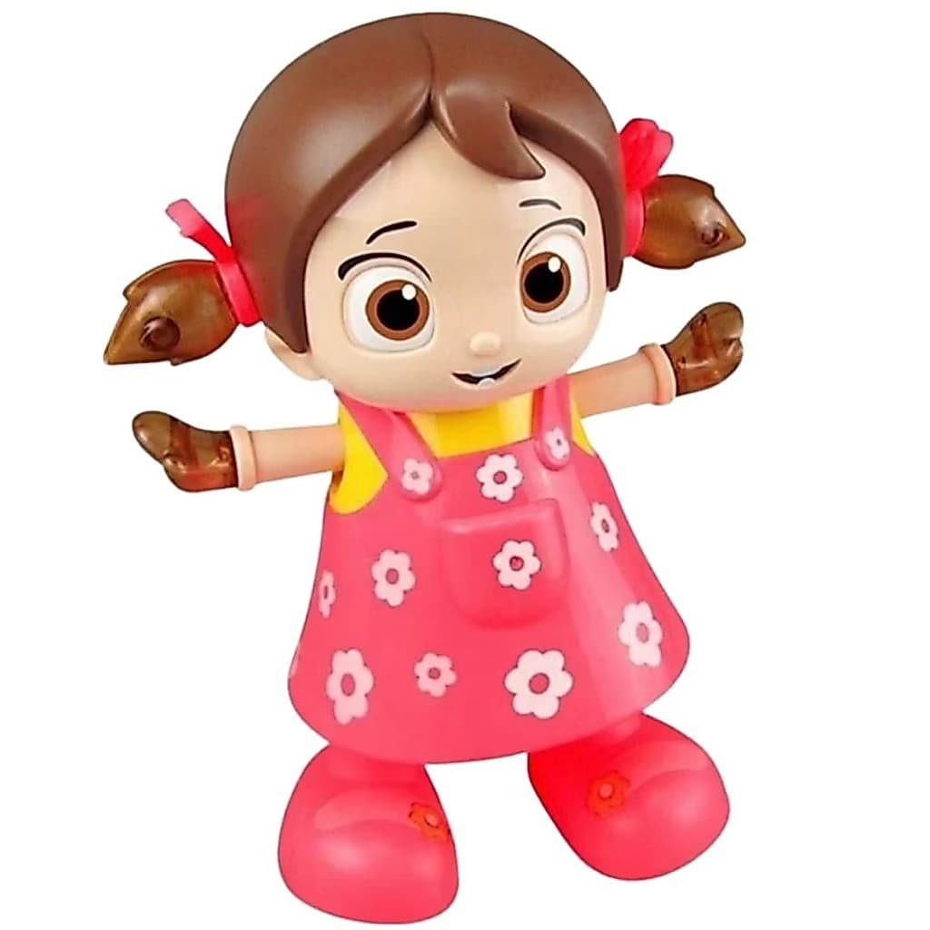 Boneca Dançarina Com Musica Led Crianca Dancing Girl Meninas