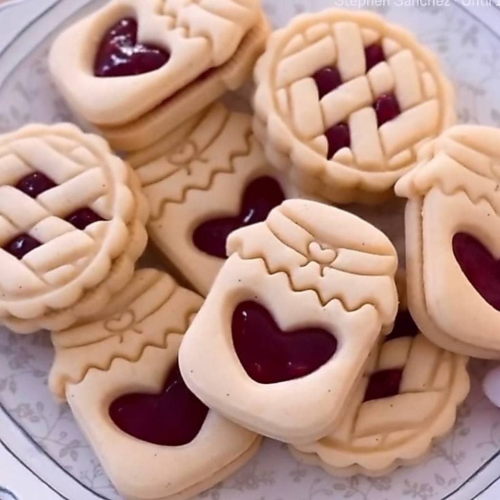Cortador e Marcador de biscoito 3D - Pote de Geleia e Torta de Treliça - Confeitaria Pasta Biscoito