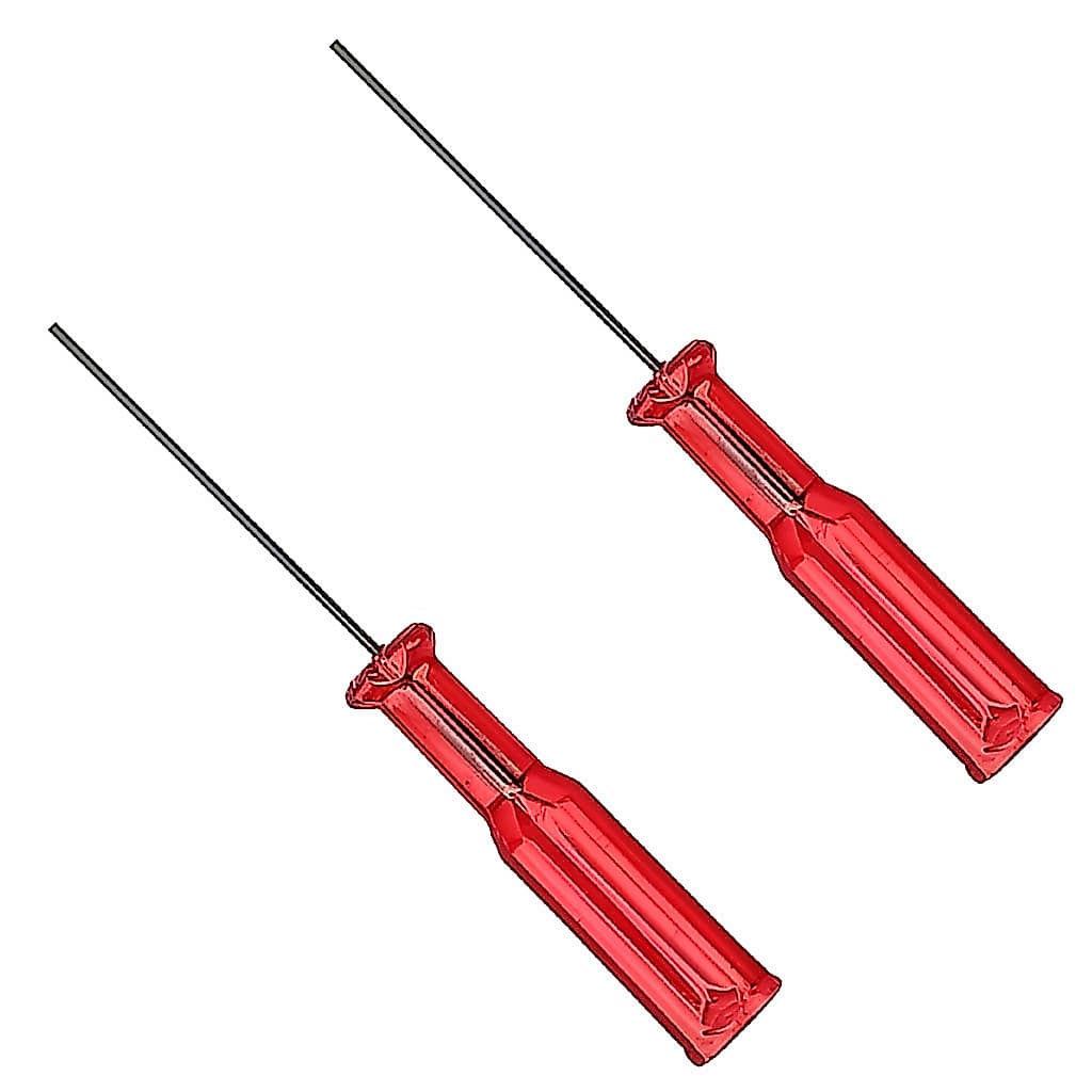 2 Chave Allen Vermelha 1.5mm Para Troca De Agulha Em Máquinas Industriais Overloque