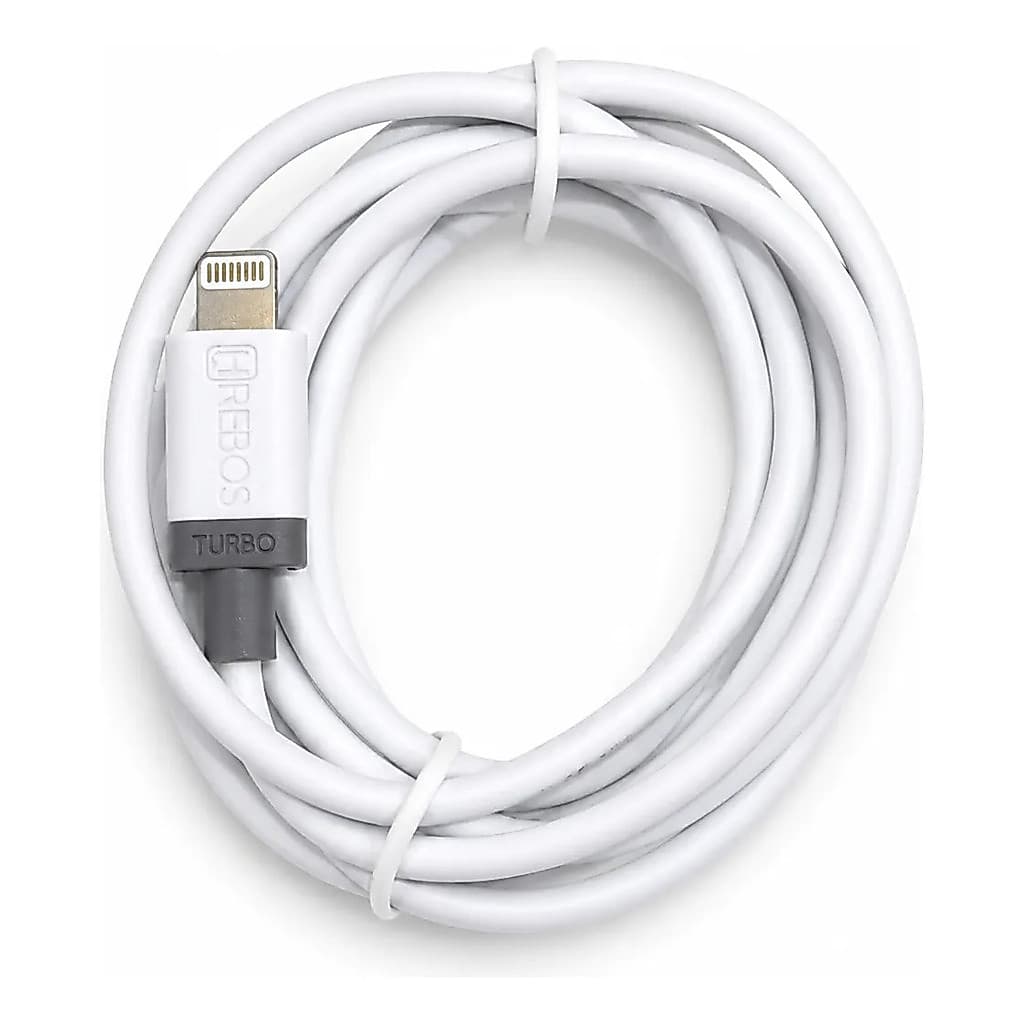 Kit 5 Cabos Carregador 2 Metros Turbo Rapido Usb Para iPhone
