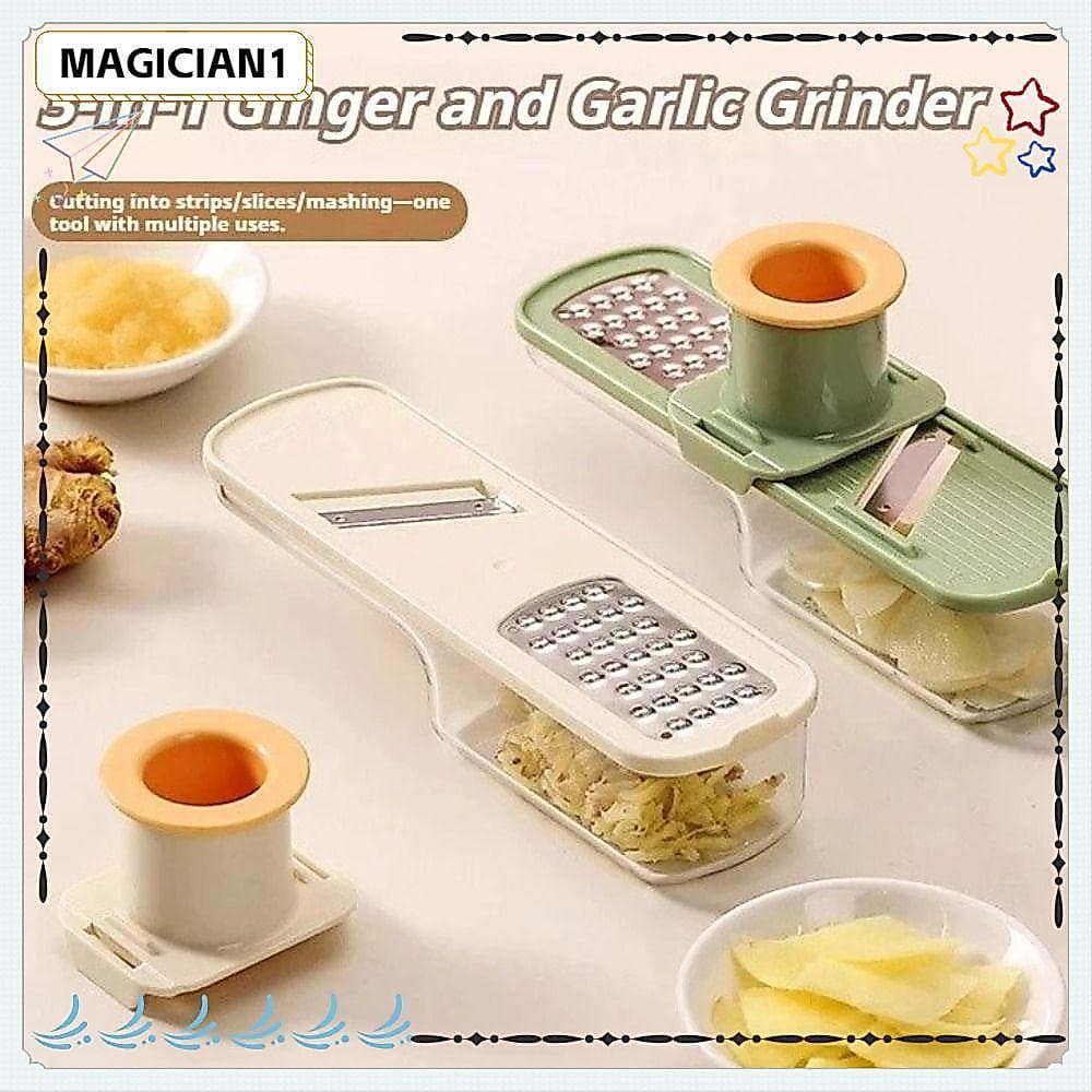 Moedor De Gengibre E Alho MAGICIAN , Mini Para Utensílios De Cozinha , Prensa Manual De 3 Em 1