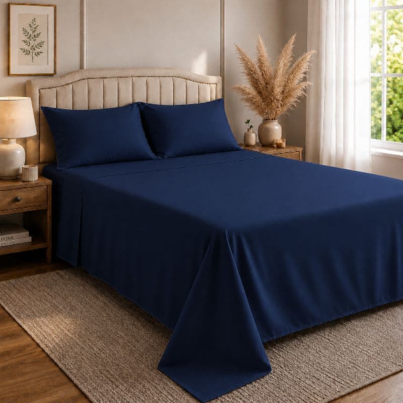Lençol de Cima Casal Micropercal Macio – Lençol Avulso Cama Confortável