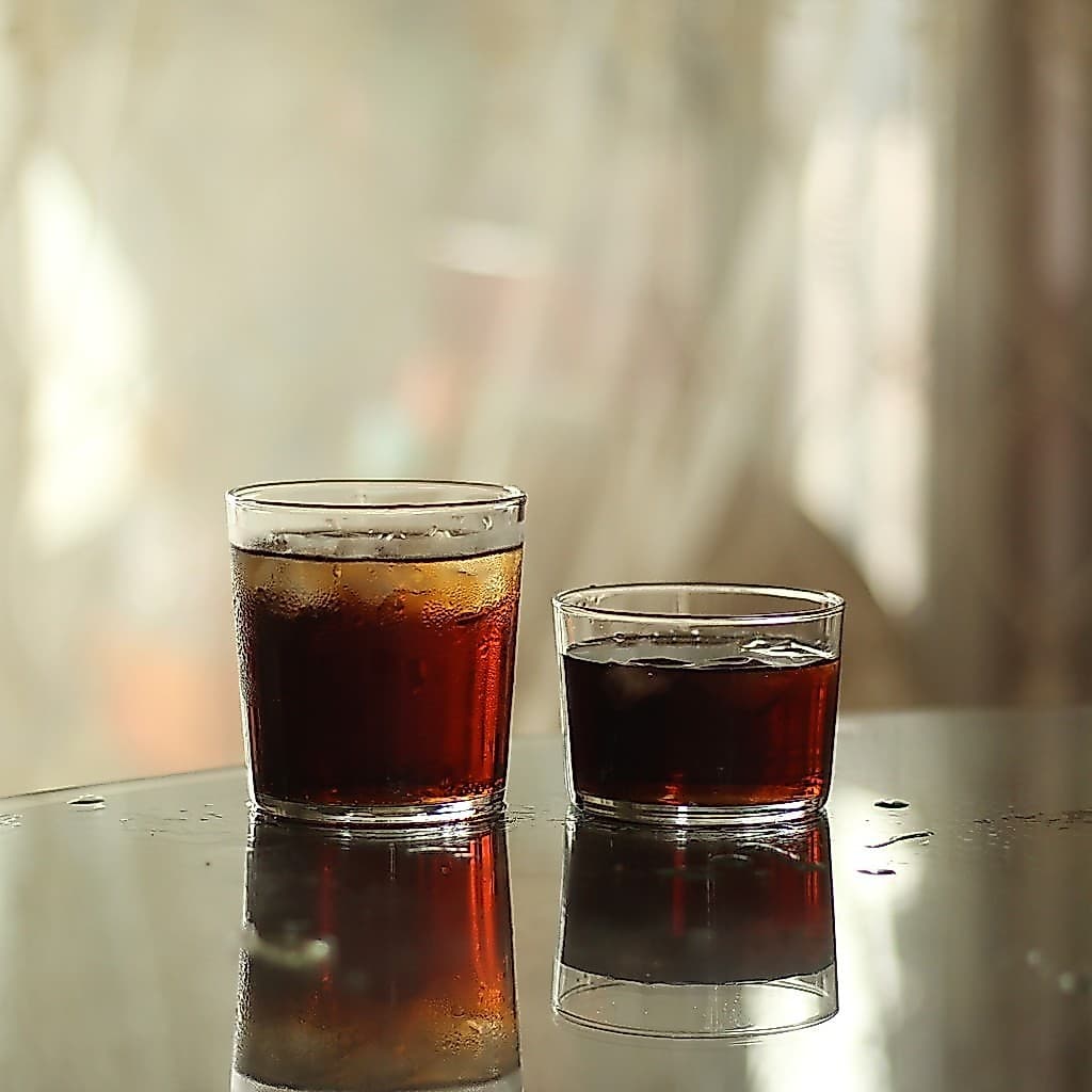 Corpo reto importado copo de vidro temperado iogurte gelo americano Latte resistente ao calor café copo de água