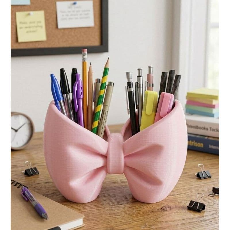 🎀 Porta Objetos Laço Multiuso - Estilo e Organização 🎀