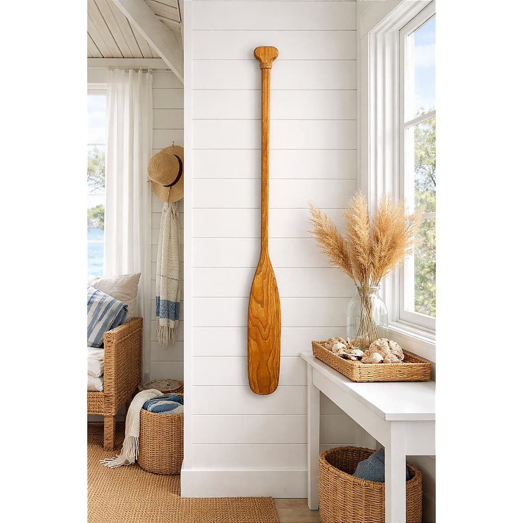 Remo Decorativo de Parede 100 cm em Madeira