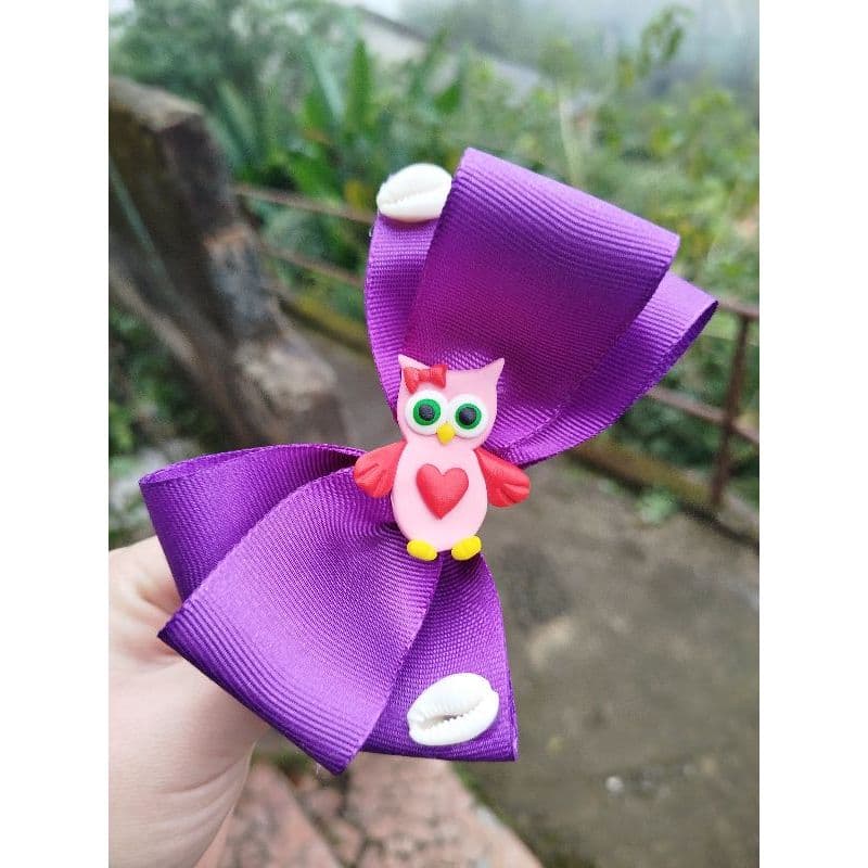 Laço Erê de Nanã 💜🦉 Umbanda e Candomblé Laço roxo com coruja