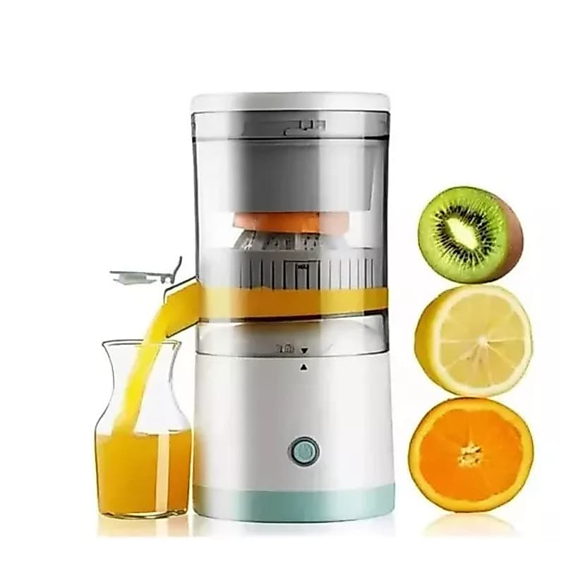 Espremedor De Laranja Recarregável USB Extrator De Frutas Elétrico Portátil Bivolt Maquina De Fazer Suco Cozinha