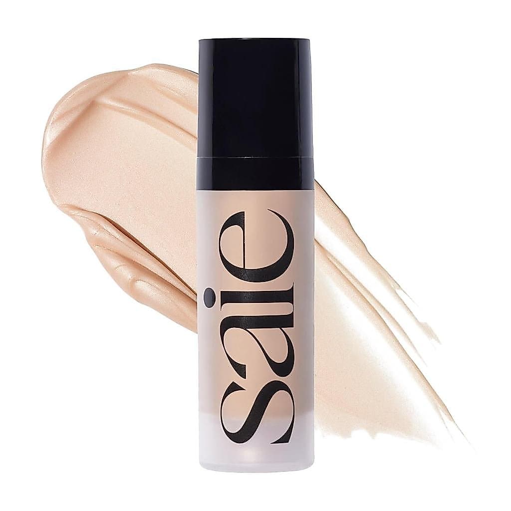 Saie Mini Glowy Super Gel - Primer Hidratante para Maquiagem e Sérum Iluminador Enriquecido com Vitamina C e Óleo de Esq