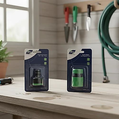 Kit Engate Rápido Mangueira Flow 1/2 E 3/4 E Adaptador Cipla