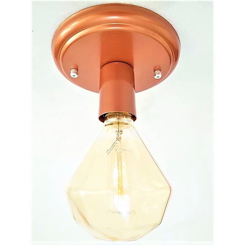 Lustre De Teto Industrial Vintage - Plafon Retro Clean