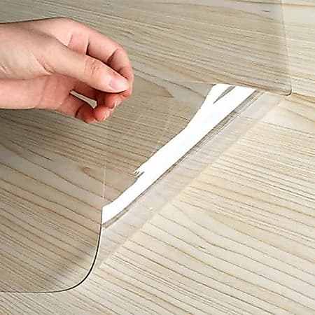 Toalha de Mesa Plástico 100% PVC 4 6 8 10 12 Lugares Transparente Cristal Impermeável Térmica