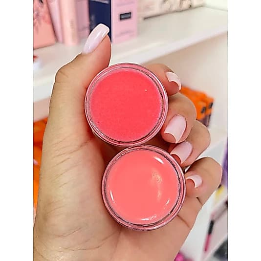 DUO Máscara Labial + Esfoliante Labial Amor Anjo 2 em 1