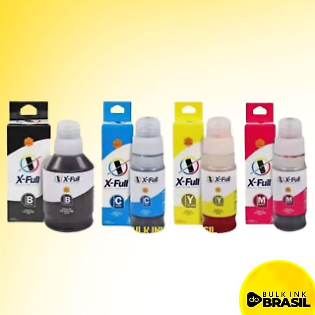 Kit 04 Cores Tinta Compativel Gl-10 G7010 G6010