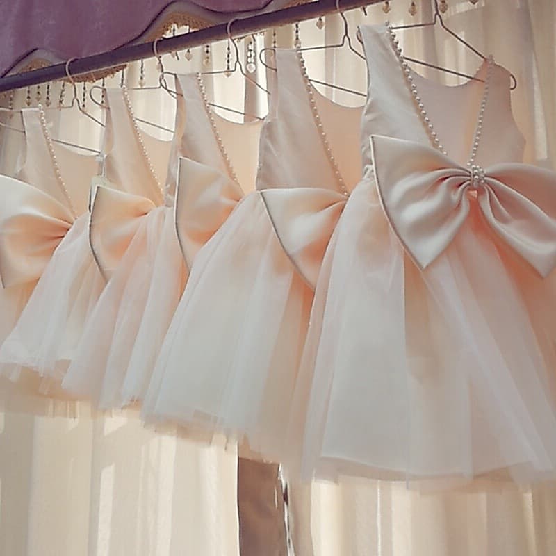 Batismo Vestido De 1 Aniversário Para Meninas Bebê Princesa Festa Tulle Natal Crianças