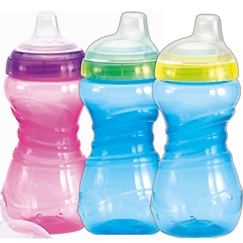 COPO TREINAMENTO FUN 330 ML AZUL OU ROSA KUKA BABY
