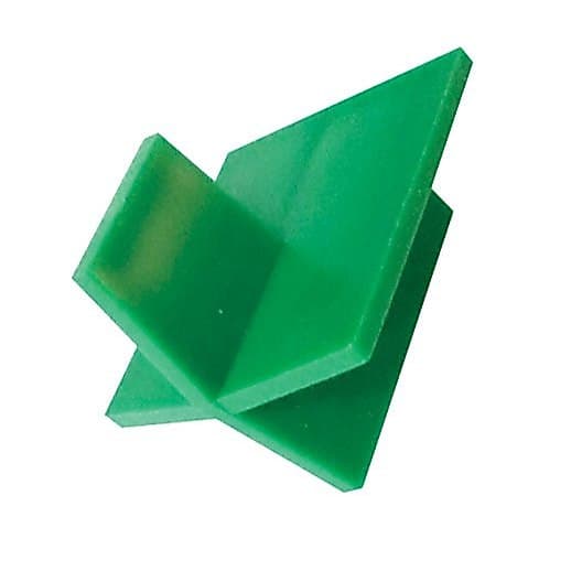 100un. Espaçador Cruzeta 2mm para Piso e Porcelanato Reutilizável Multifuncional - Diamond