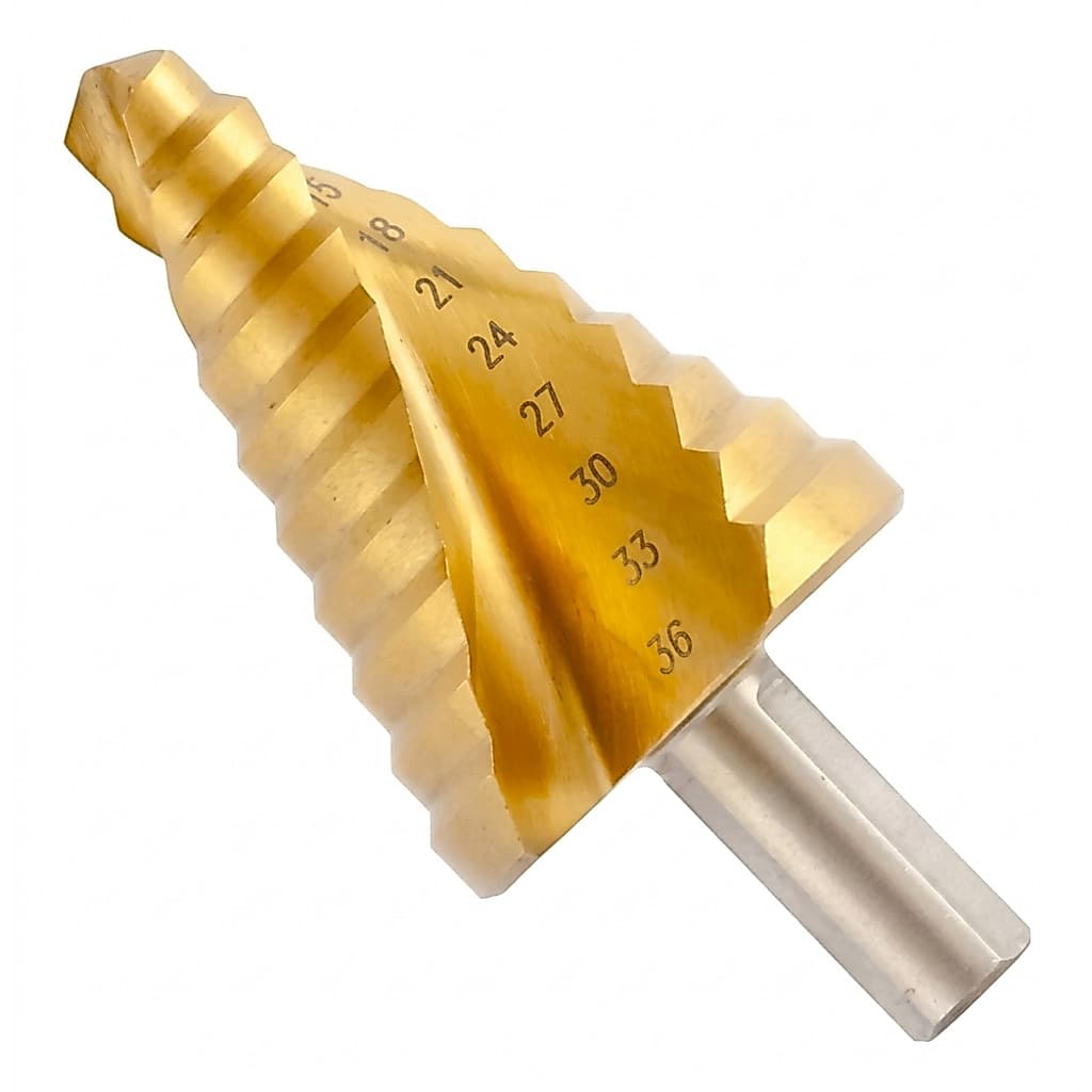 Broca Escalonada Tipo Cone 9mm A 36mm Para Madeira Metal