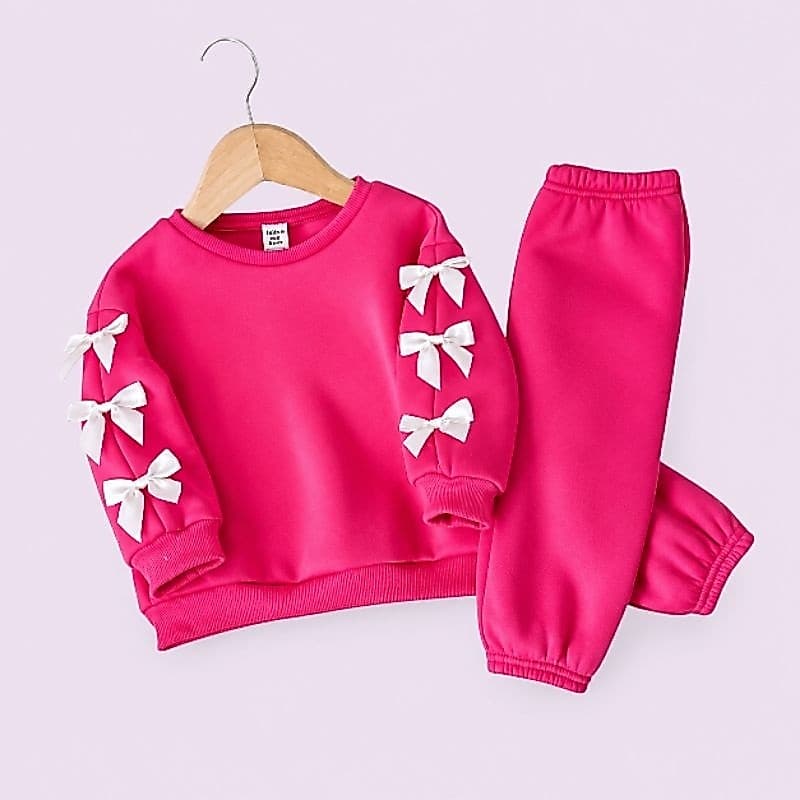 Conjunto Infantil Moletom Grosso Inverno Menino Menina Calça e Blusa 1 a 3 Anos Quentinho
