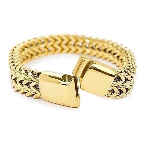 Pulseira Grumet Masculina Aço Inox 11mm Fecho Magnético - 21 CM