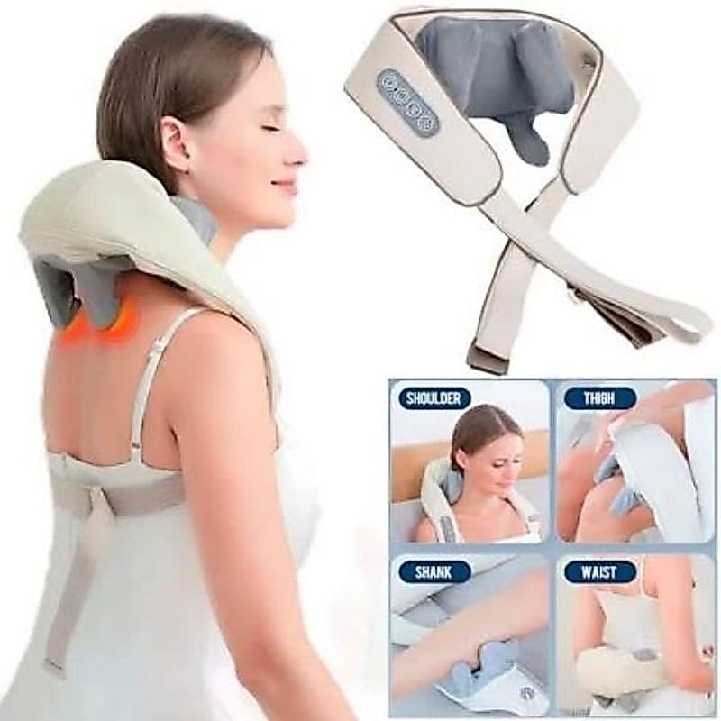 Massageador elétrico de Pescoço e Ombros