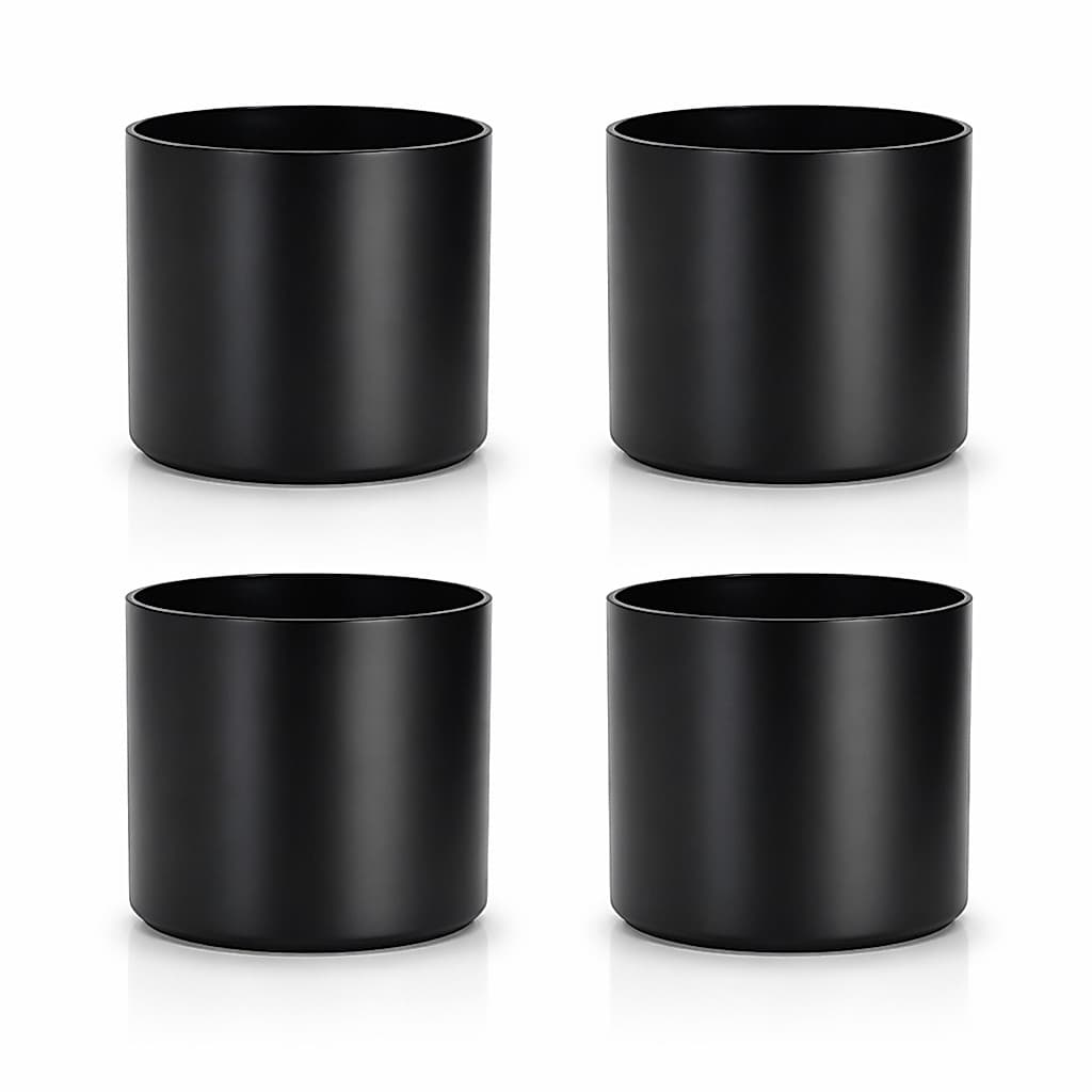 4 Unidades Ponteira Protetora Pé De Mesa Tubular Tampo De Granito 7,4cm Externa