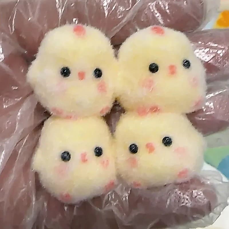 Squishy Bonito Pintainho Squeeze Alívio Do Estresse Brinquedo Macio Mochi Dos Desenhos Animados Recuperação Lenta Descom