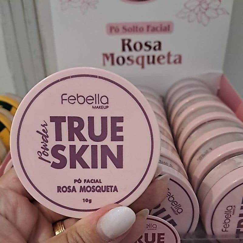 Pó facial rosa mosqueta