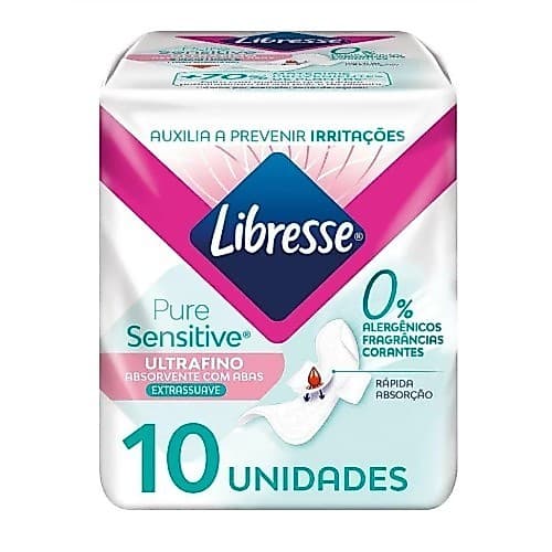 ABSORVENTE LIBRESSE ULTRAFINO DIA C/10