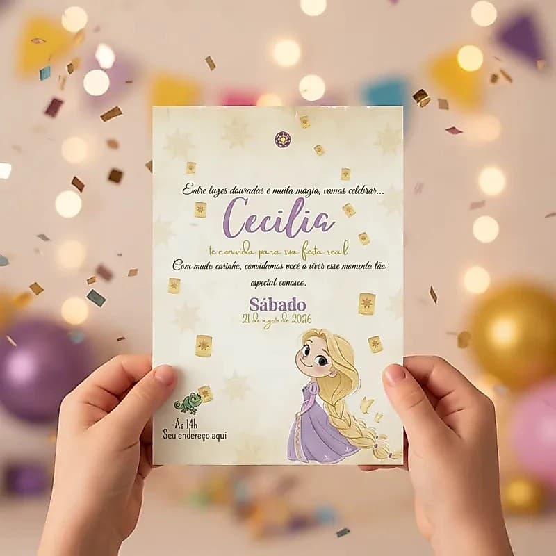 Kit 50 Convites para Aniversario TEMA personagens personalizados / QUALQUER TEMA