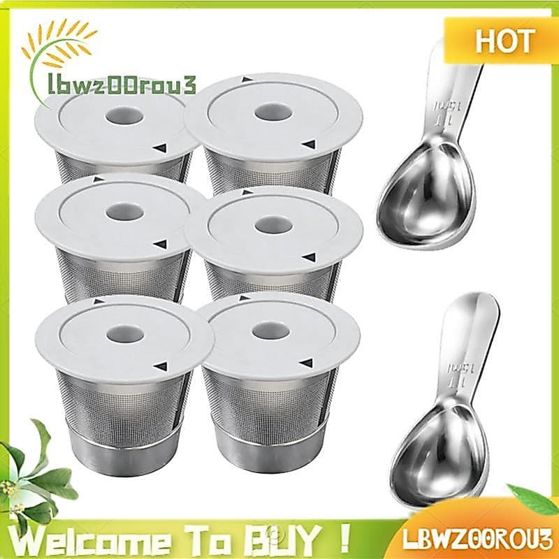 Copos K Reutilizáveis E Cápsulas De Café , Universais De Aço Inoxidável Para Cafeteiras 2.0 1.0