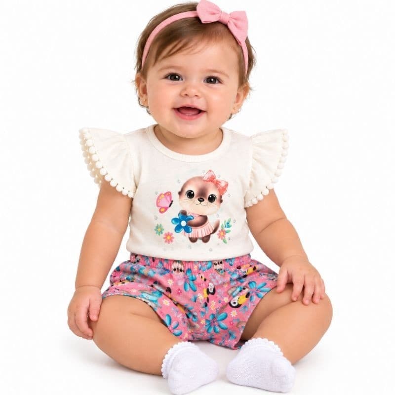 conjunto infantil menina,roupa infantil menina,roupa verão menina,roupa de verão
